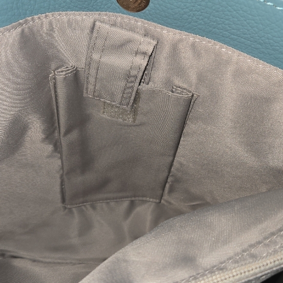 Blue Leather Tote Bag - Picture 9 of 9